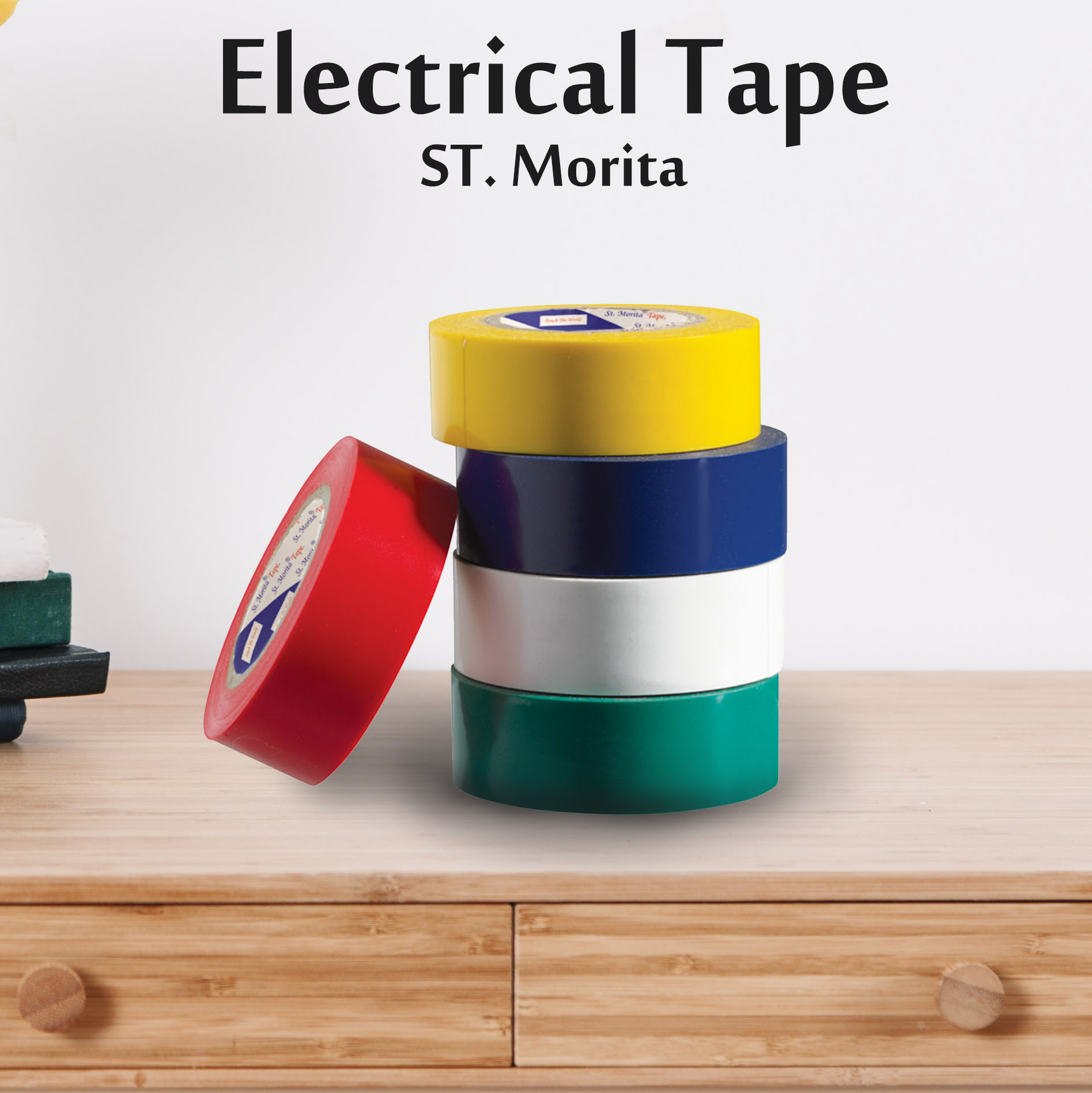 General Purpose PVC Electrical Tape Non Flame Retardant - Easy Tear